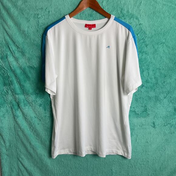 Redvanly Mens Crew Neck Performance Tee White XL - Picture 2 of 8